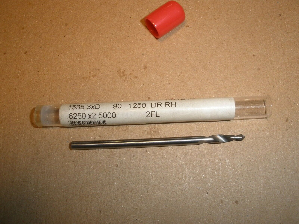 Fullerton Carbide Drill #15353 x D .1250 Dr