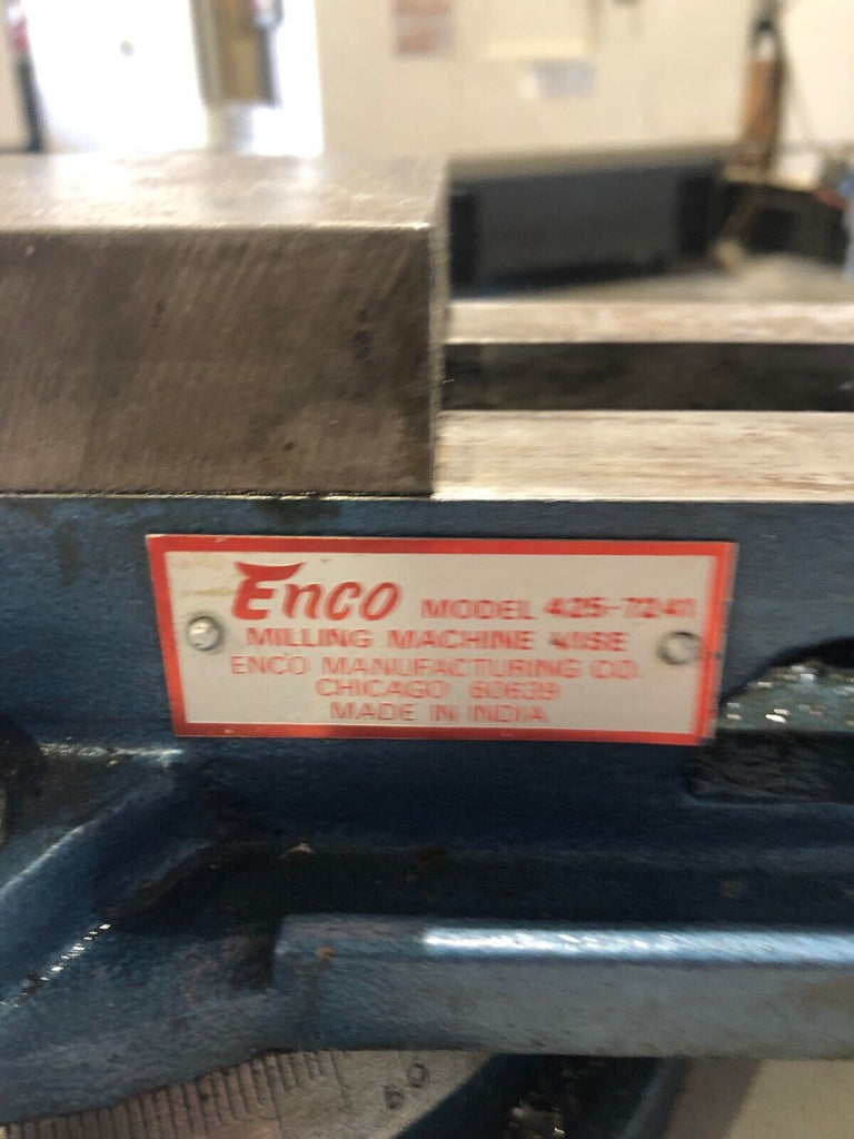 Enco 4" Machine Vise w/ Swivel & Handle