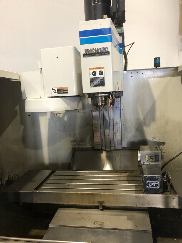 1997 Fadal 906-1 CNC Vertical Mill 40/20 with 4th Axis, Rotary Table ***VIDEO