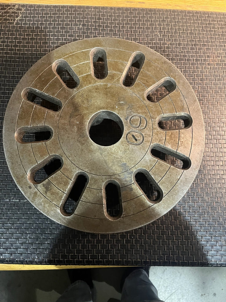 12" D1-5 Spindle Engine Lathe Face Plate 2-1/8 iD