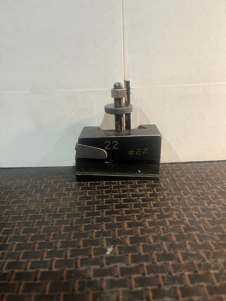 Aloris CXA-7 Quick Change Cut Off Tool Holder