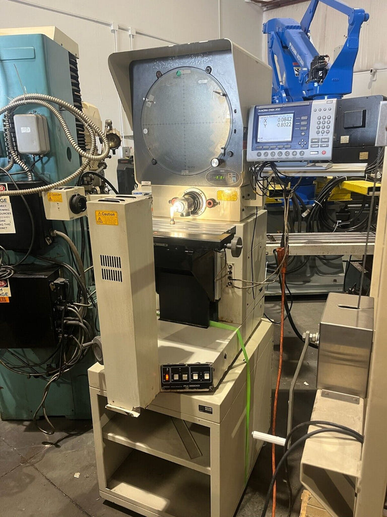 Mitutoyo PH-3500 (w/ Quadra-Check) Optical Comparator -- 14" Tooling