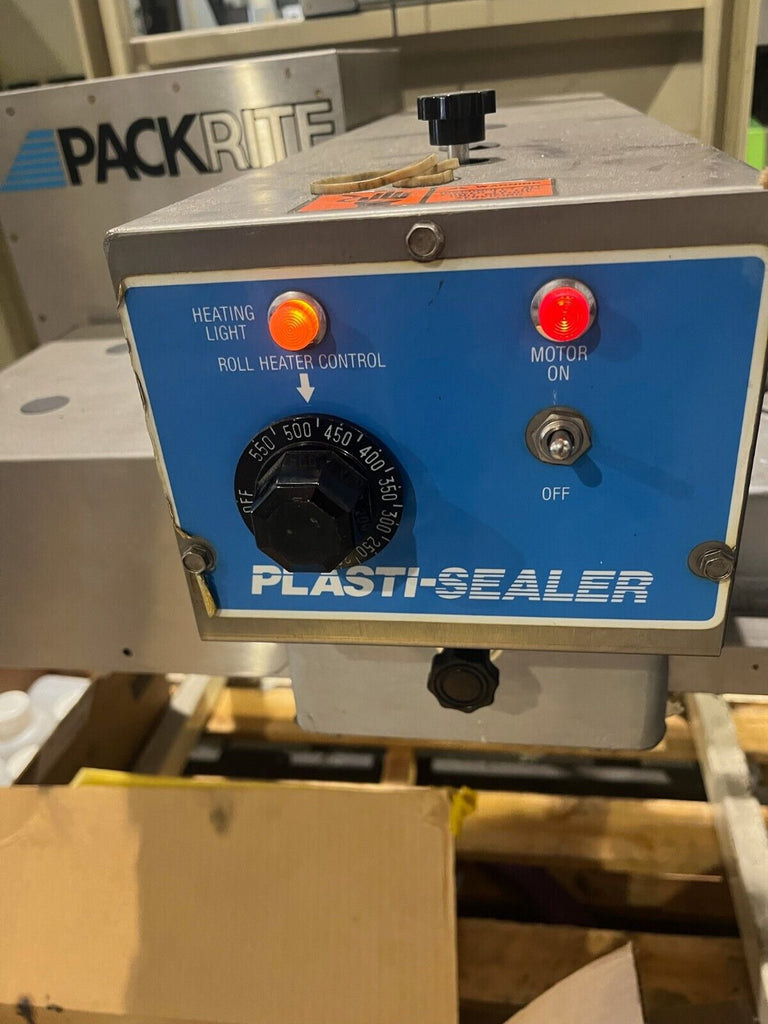 PackRite Plastic-Sealer Model PS Rotary Heat Seeking Machine