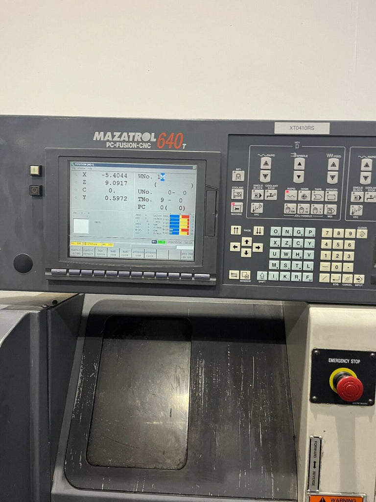 Mazak Multiplex 6200Y  w/ 640T PC-Fusion C&Y Axis live tooling.barloader, video