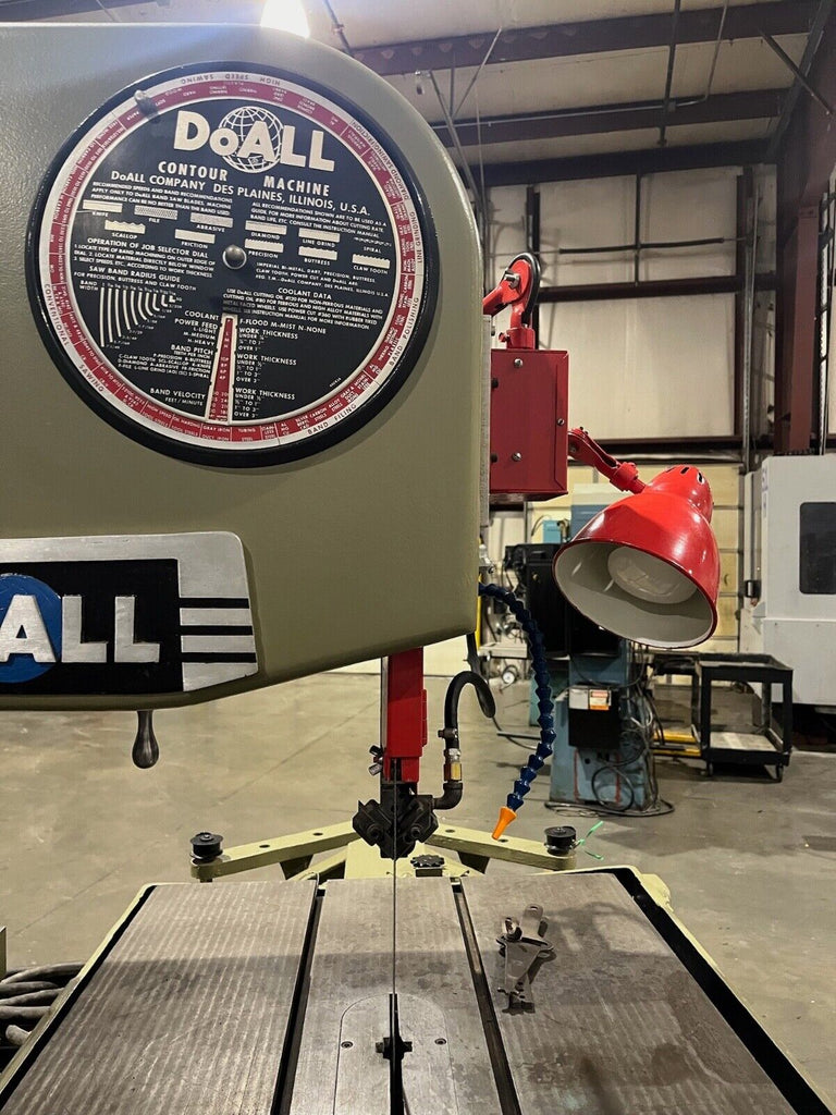 DoAll 36-3 Vertical Band Saw 36" x 12" Variable Speed