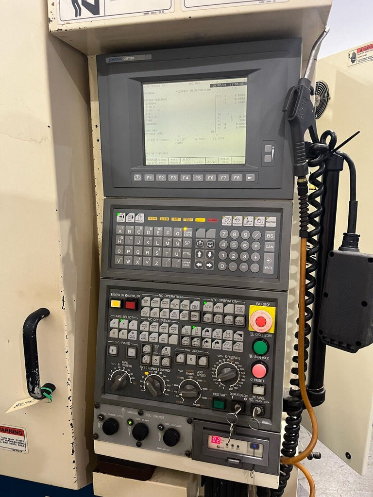 Okuma CNC Vertical Mill MX-45 VAE  ---OSP 700M (video under power in listing)