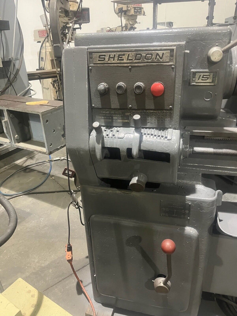 Sheldon 15" x 72" Engine Lathe DRO