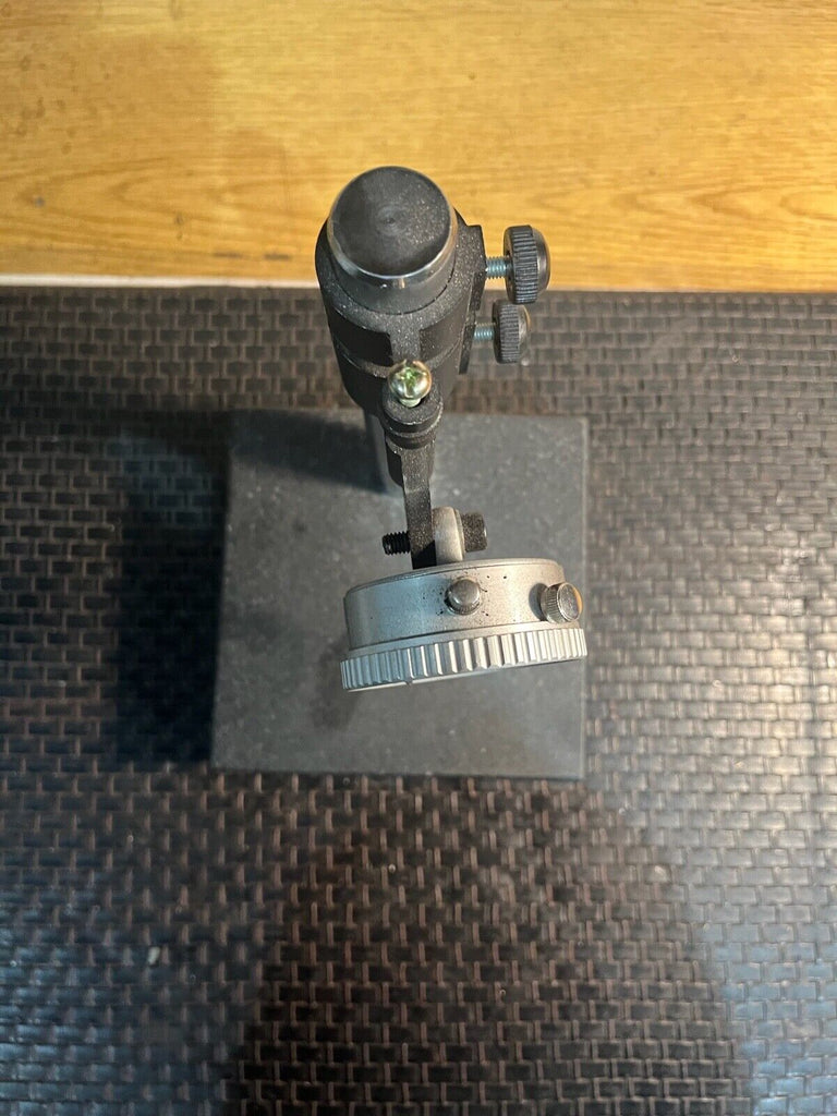 Granite Check Stand Comperater Base Surface Plate & Dial Indicator