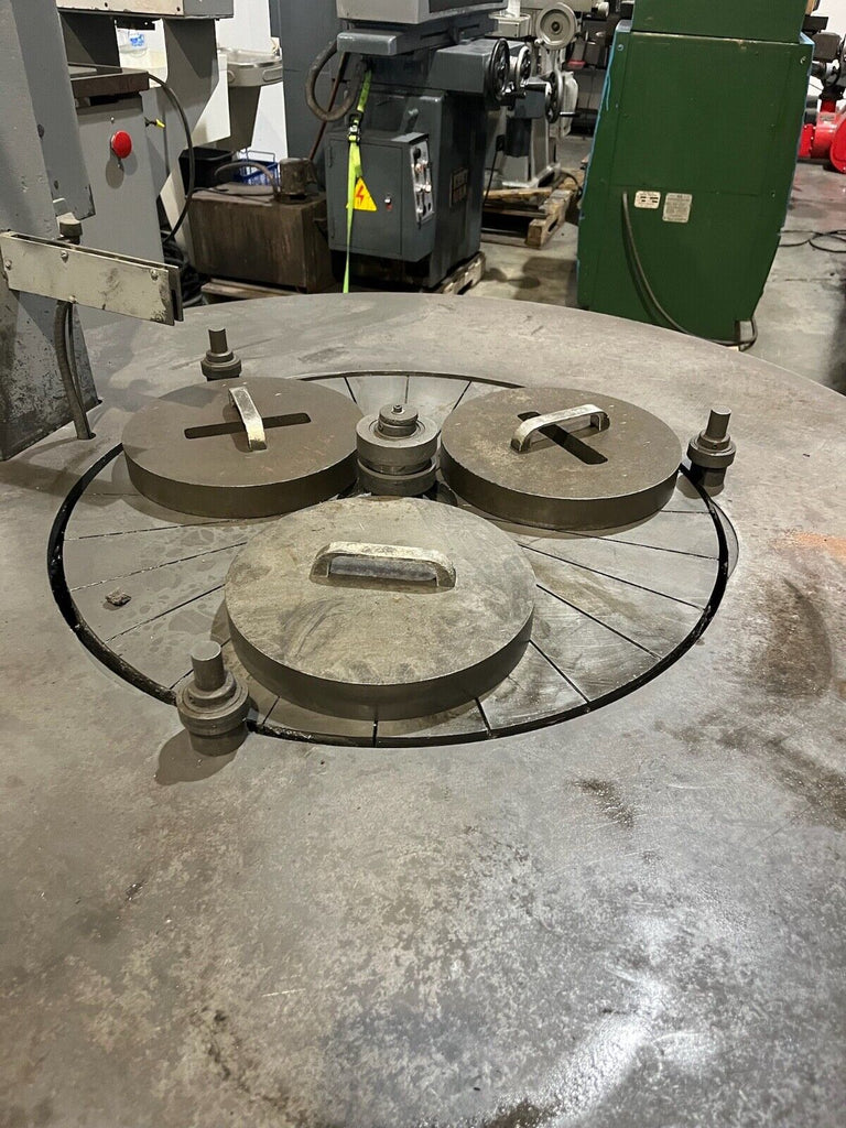 North American Carbide Open Face 24" Dia. Lapping Maching