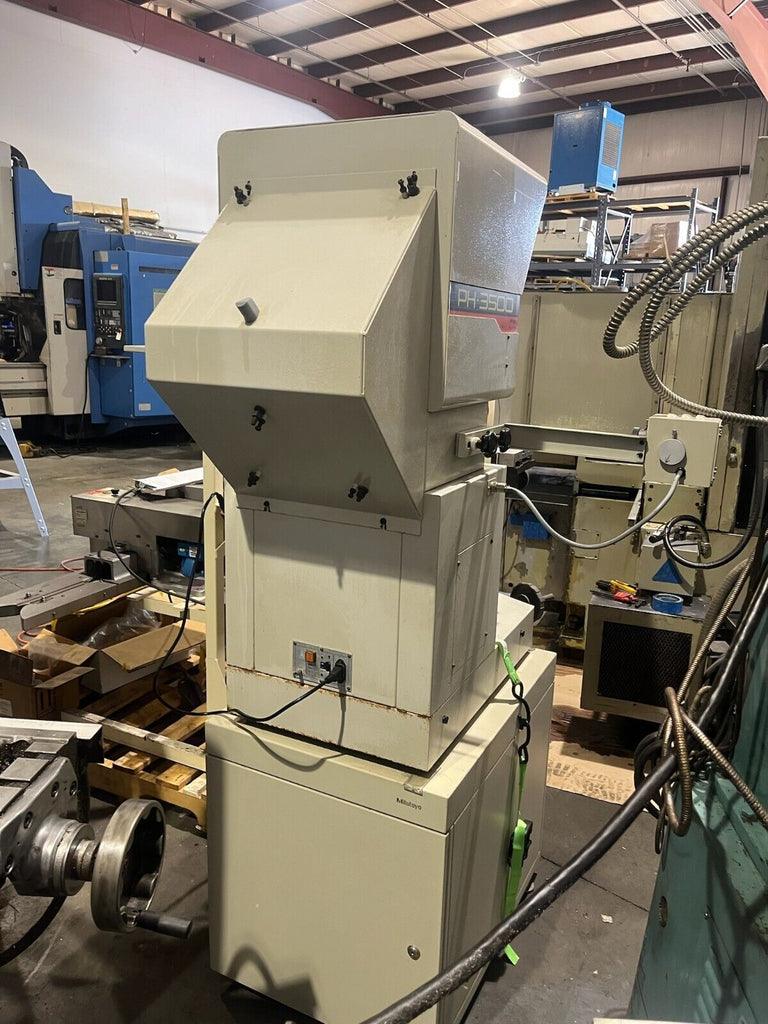 Mitutoyo PH-3500 (w/ Quadra-Check) Optical Comparator -- 14" Tooling