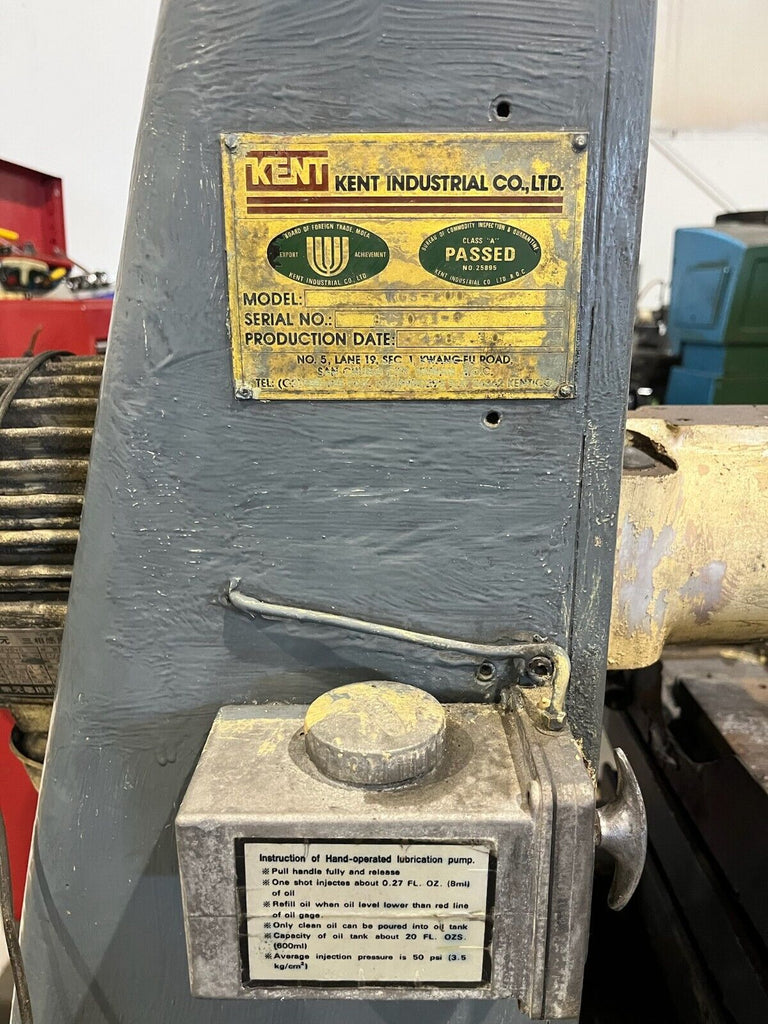 Kent KGS-200 6" x 12" Surface Grinder w/ Chuck