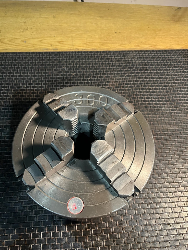 8 Inch 4 Jaw Independent Lathe Chuck Spindle Mount D1-4