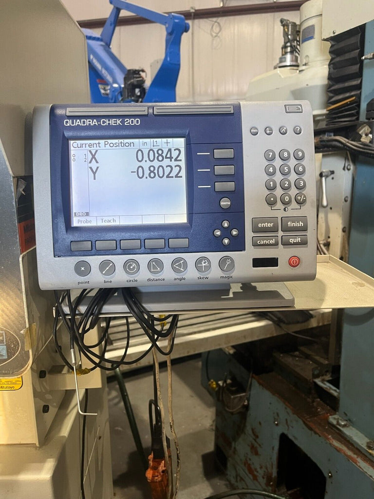 Mitutoyo PH-3500 (w/ Quadra-Check) Optical Comparator -- 14" Tooling