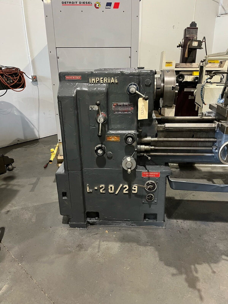 Imperial L-20/29 Gap Engine Lathe x 96" B.C.