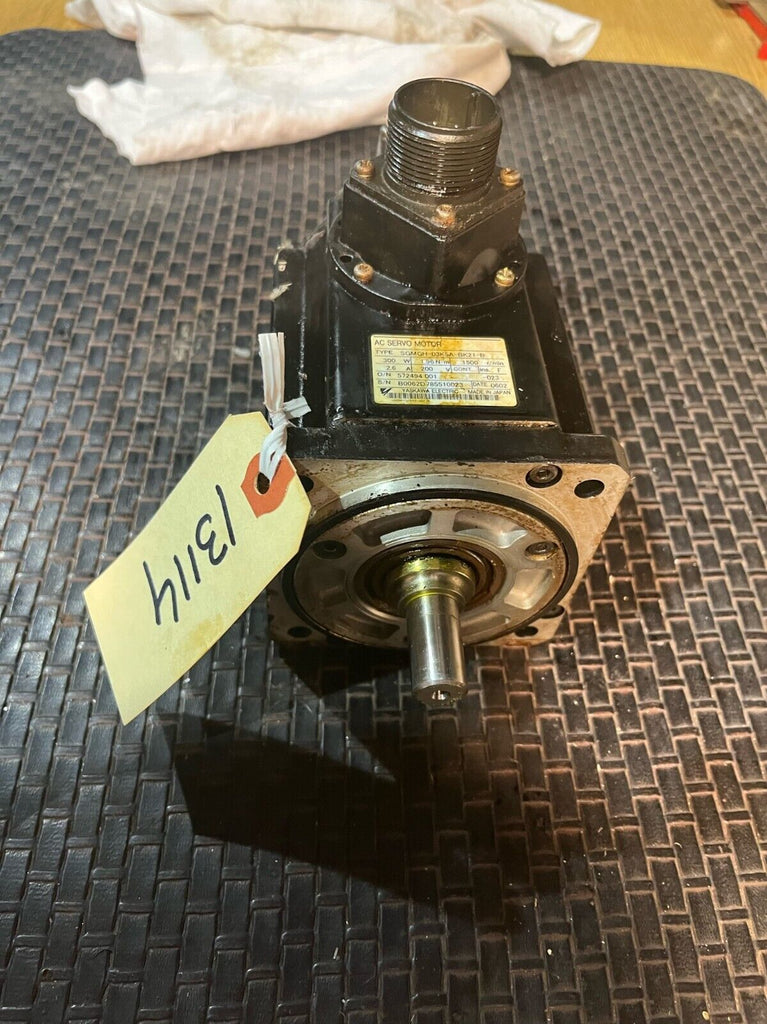 Yaskawa AC Servo Motor SGMGH-03K5A-BK21B