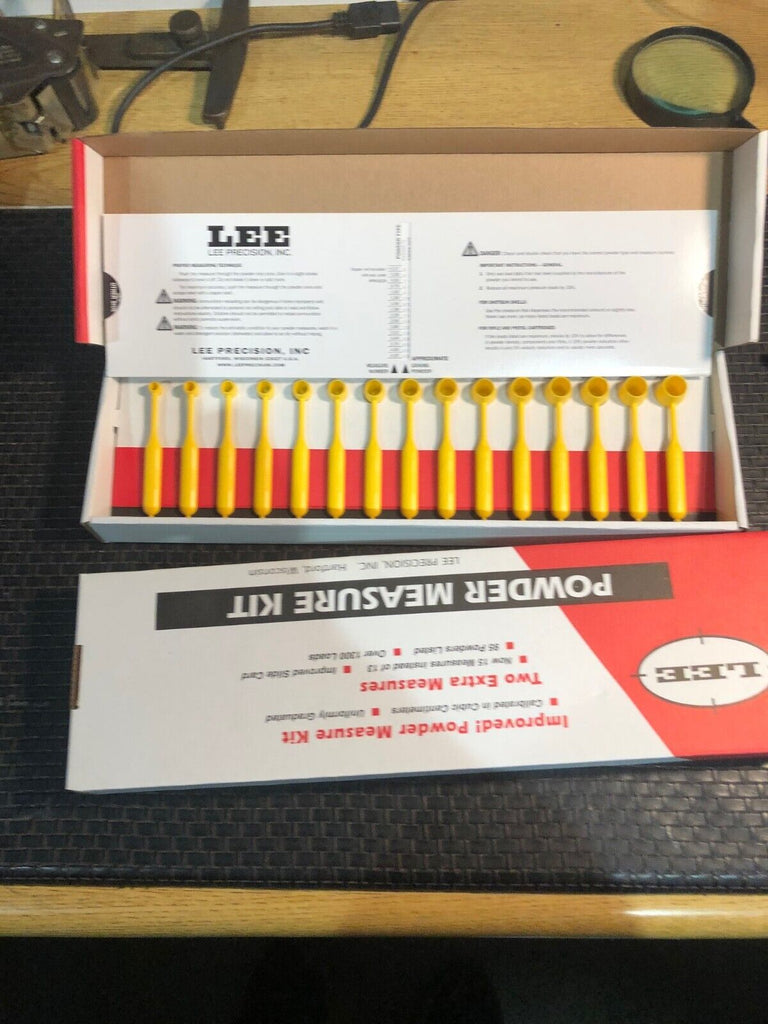 Lee Improved Powder Measure Kit 90104.  15 Measures.