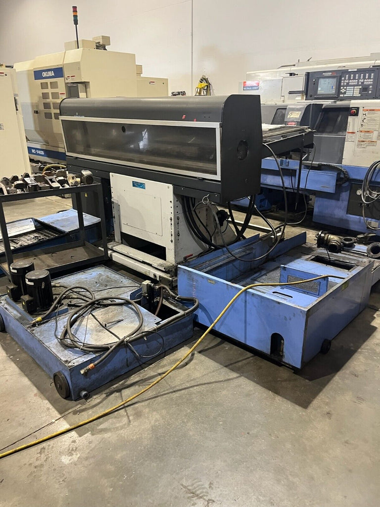 Mazak Multiplex 6200Y  w/ 640T PC-Fusion C&Y Axis live tooling.barloader, video