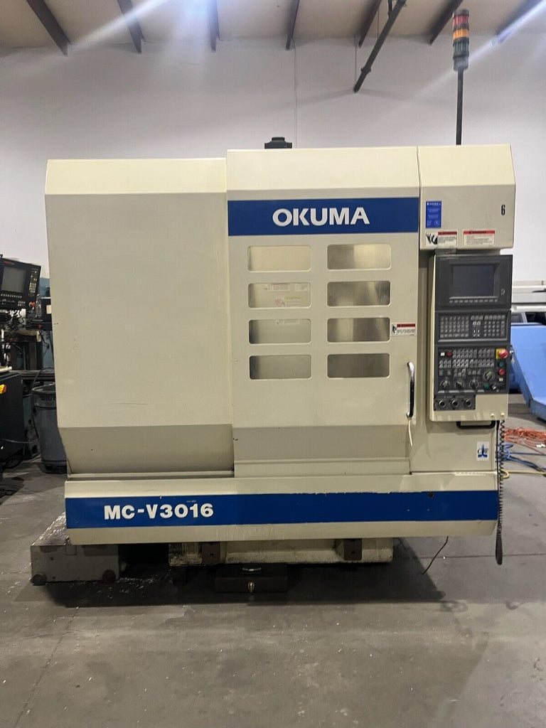 2000 Okuma MC-V3016 Vertical Machining Center / Mill OSP-U10M Control 6738HRS