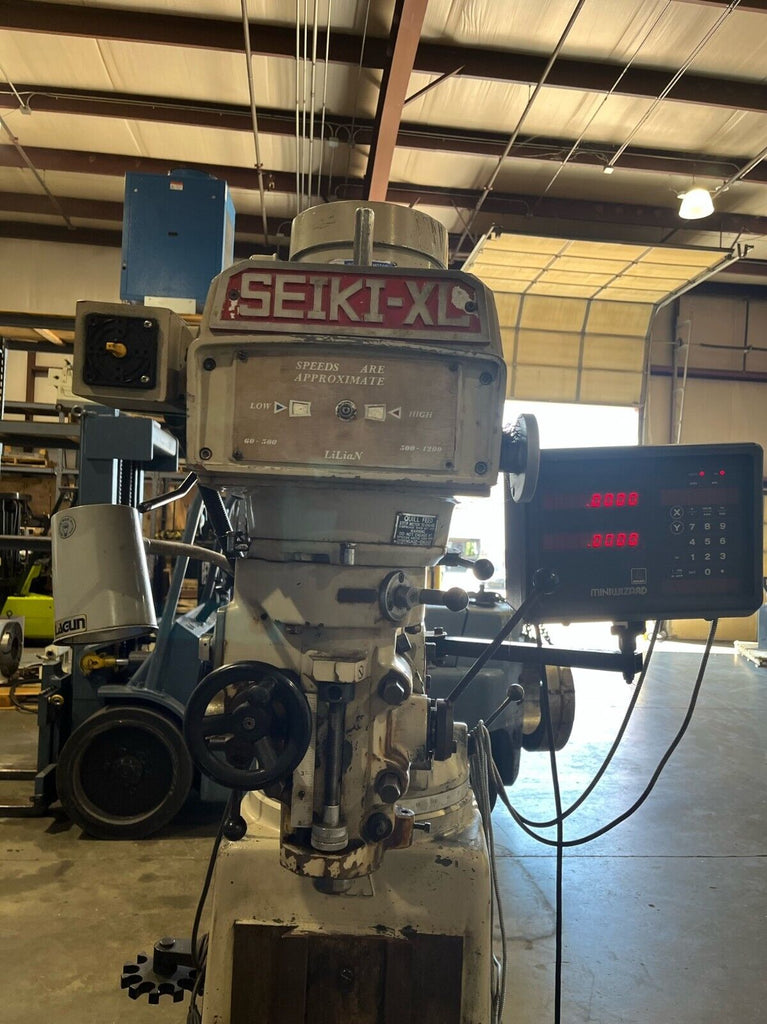 Seiki -XL Variable Speed Vertical Mill 3HP