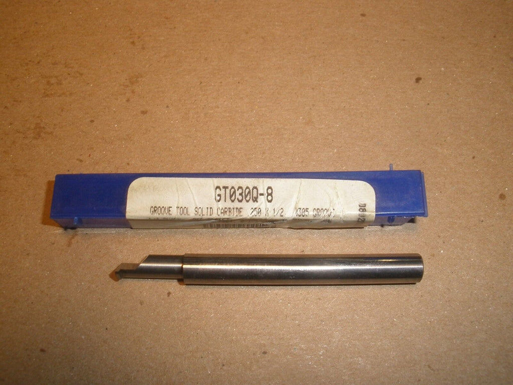 SCT Carbide Grooving Boring Bar GT030Q-8 .250 x 1/2 x 1/4" shank 2 1/2" long