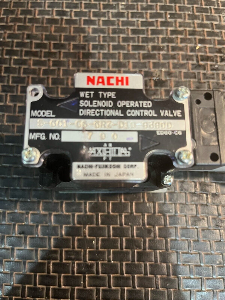Nachi Hydraulic Valve 5-G01-C6-GR7-D99-9390D - NEW- No Box