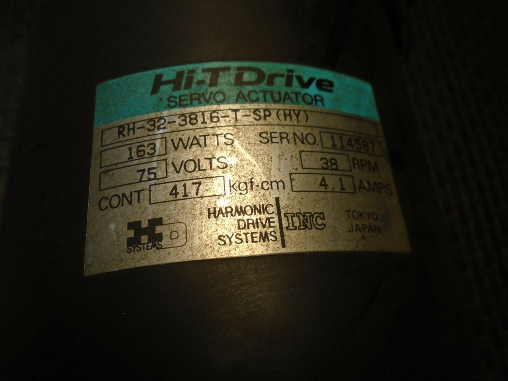 Hi-T Drive Servo Actuator RH-32-3816-T-SP (HY) Tested Works