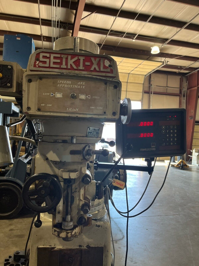 Seiki -XL Variable Speed Vertical Mill 3HP
