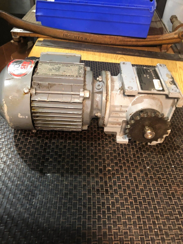 SEW-Eurodrive SA37DT71C4 with S37 Gear Reducer