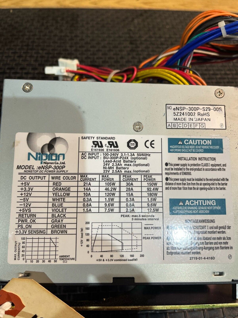 Nipron Power Supply Module eNSP-300P-520-005