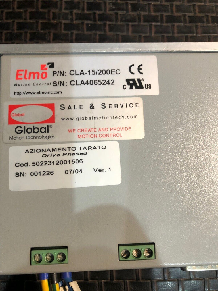 Elmo Motion Control Module CLA-15/200EC