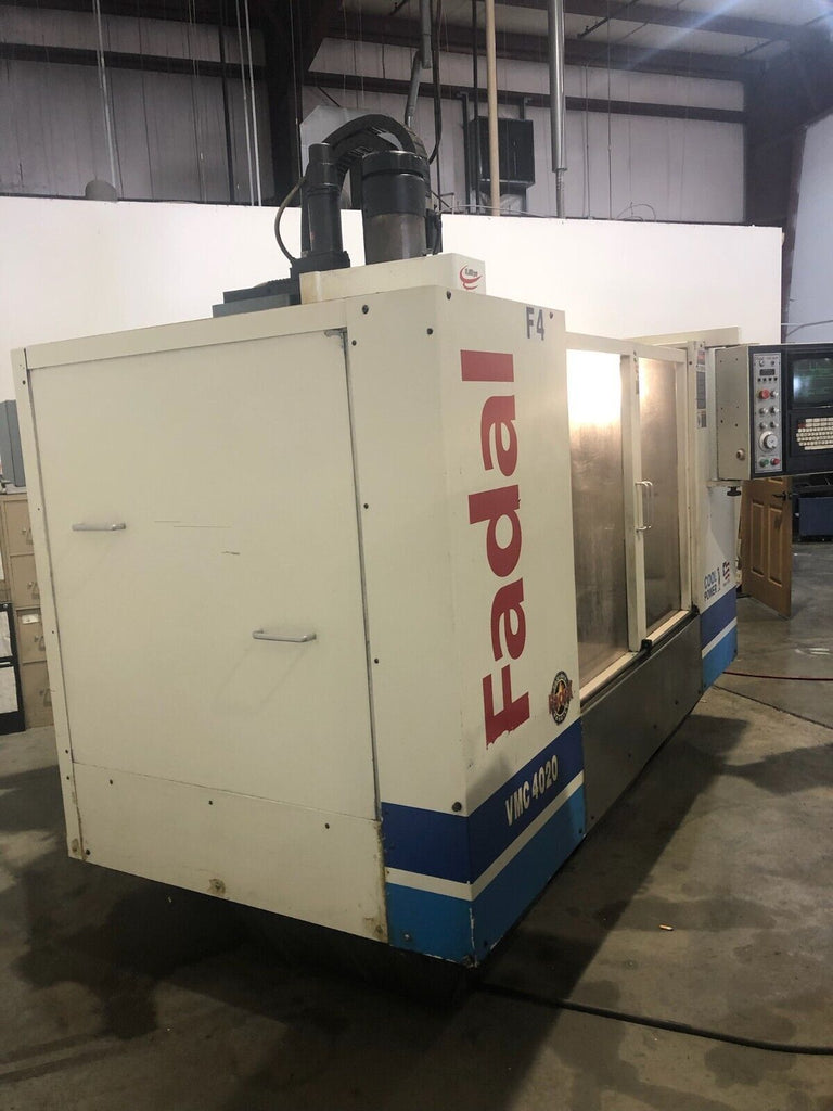 2000 Fadal 906-1 CNC Vertical Mill 40/20 with 4th Axis, Rotary Table ***VIDEO