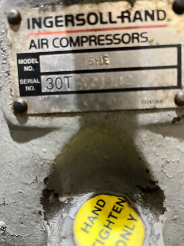 Ingersoll-Rand T30 Air Compressor ISHP